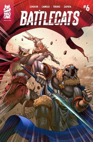 Battlecats Vol.2 #6 Cover - Mad Cave