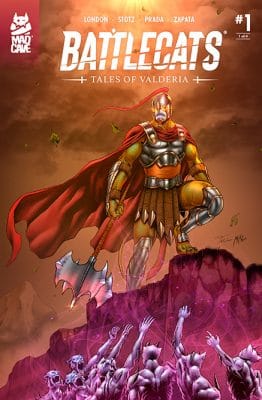 Battlecats Tales of Valderia #1 Cover - Mad Cave
