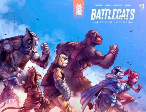 Battlecats Tales of Valderia #3 Cover Full