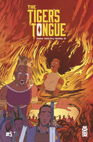 The Tiger's Tongue 5 - Cover B 437x668