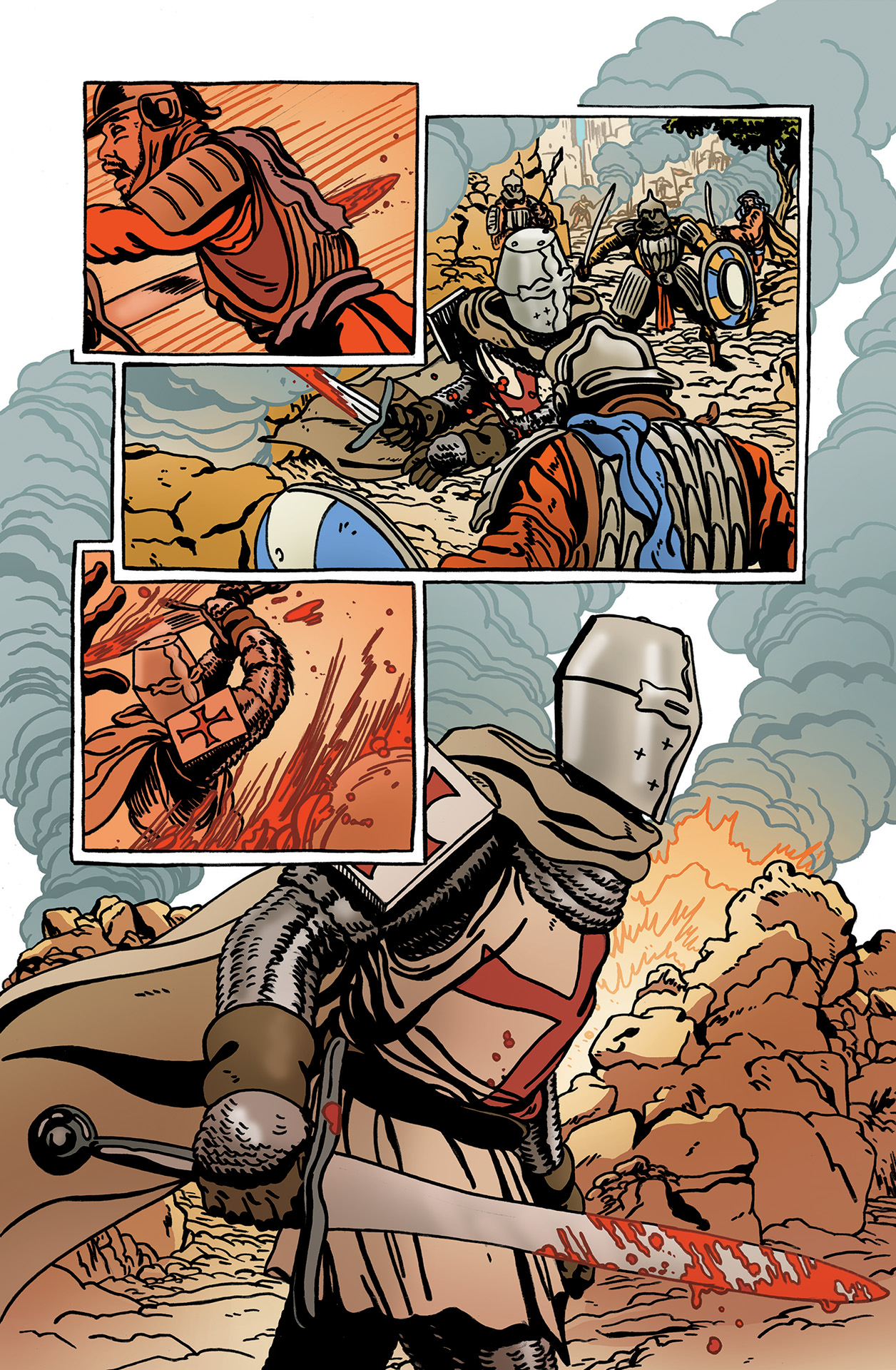 The crusader comics