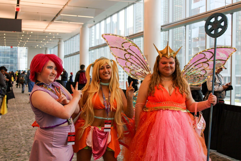 We were lucky enough to catch up with a few Winx Club cosplayers who had attended our panel!