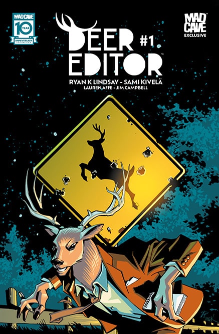 Deer Editor 1 - MCS Exclusive Variant Phil Hester - Cover