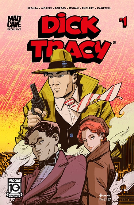 Dick Tracy 1 by Thomas Pitilli - MCS Exclusive Cover 437x668