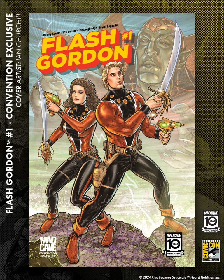 Flash Gordon #1 - Convention Exclusive Variant
Cover Artist: Ian Churchill