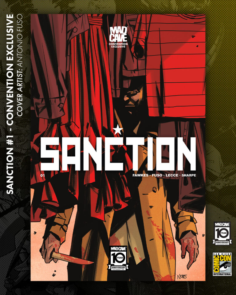 Sanction #1 - Convention Exclusive Variant
Cover Artist: Antonio Fuso