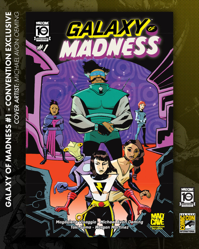 Galaxy of Madness #1 - Convention Exclusive Variant
Cover Artist: Michael Avon Oeming