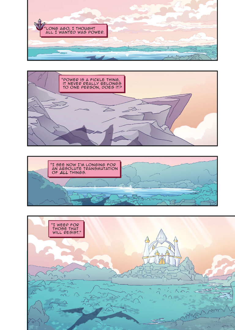 Princess Gwenevere Vol 2 - Preview Page 1 1256x1763