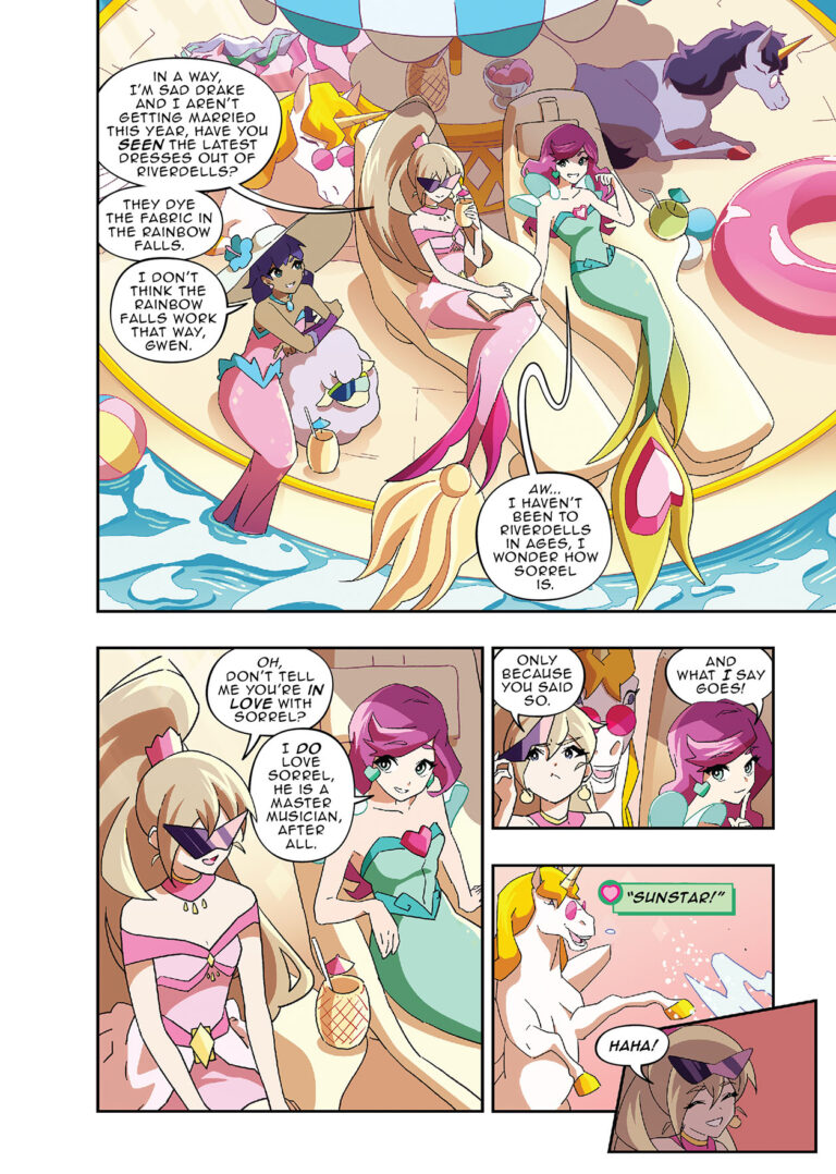 Princess Gwenevere Vol 2 - Preview Page 3 1256x1763