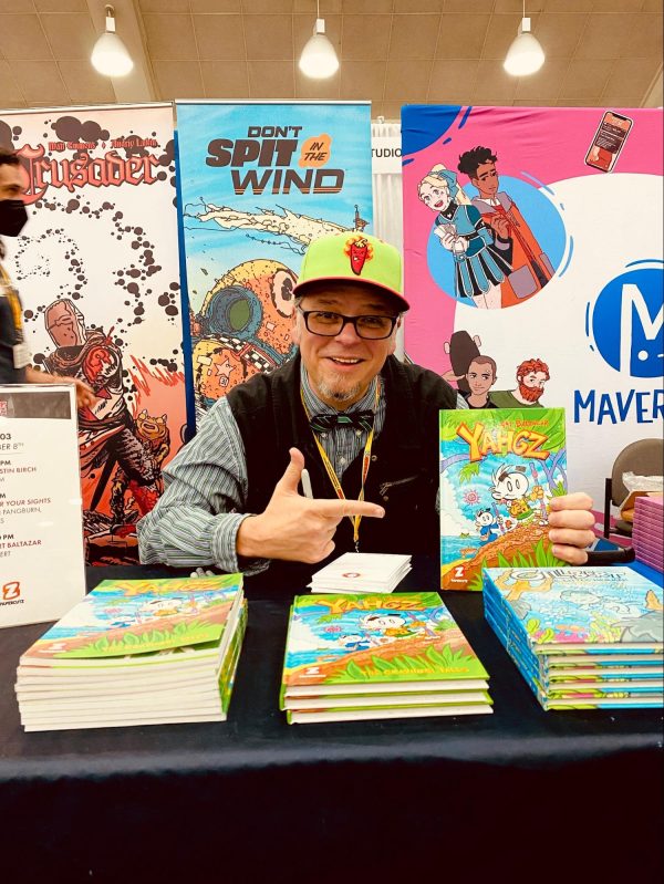 Art Baltazar joined the Mad Cave crew on Friday and Saturday for a special signing of Yahgz and Gillbert at Baltimore Comic Con 2023!
